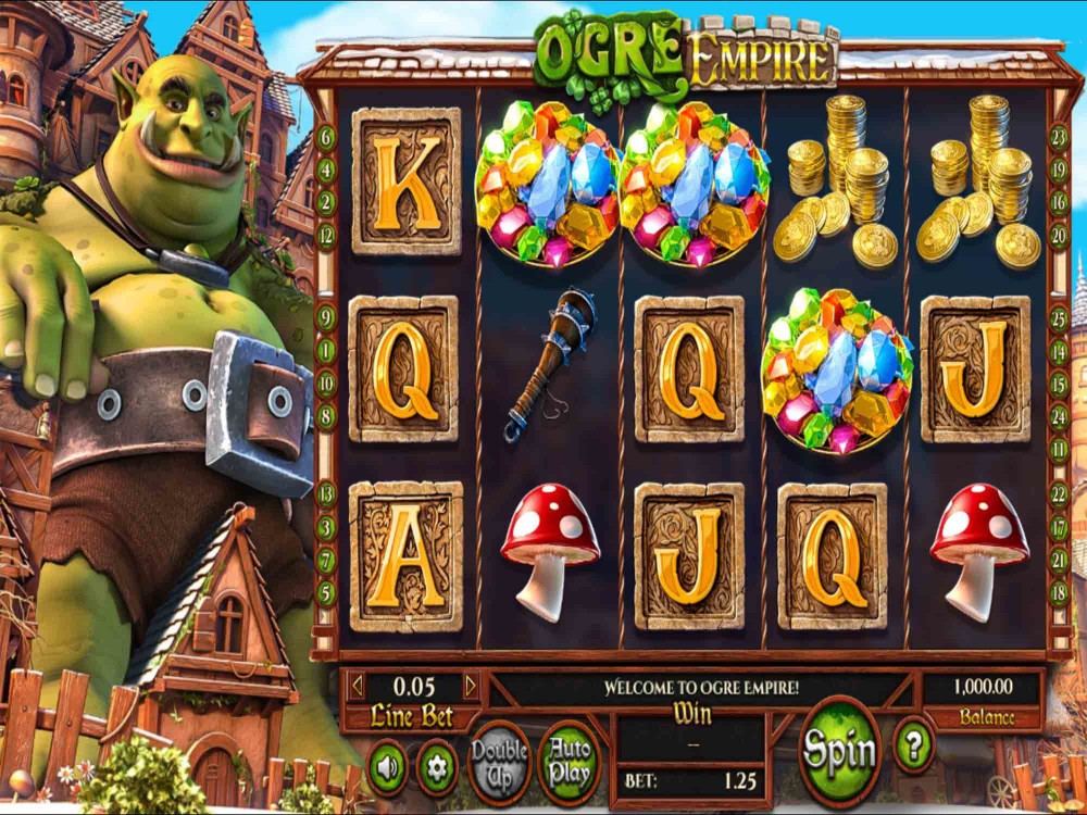 BetSoft Ogre Empire Screenshot