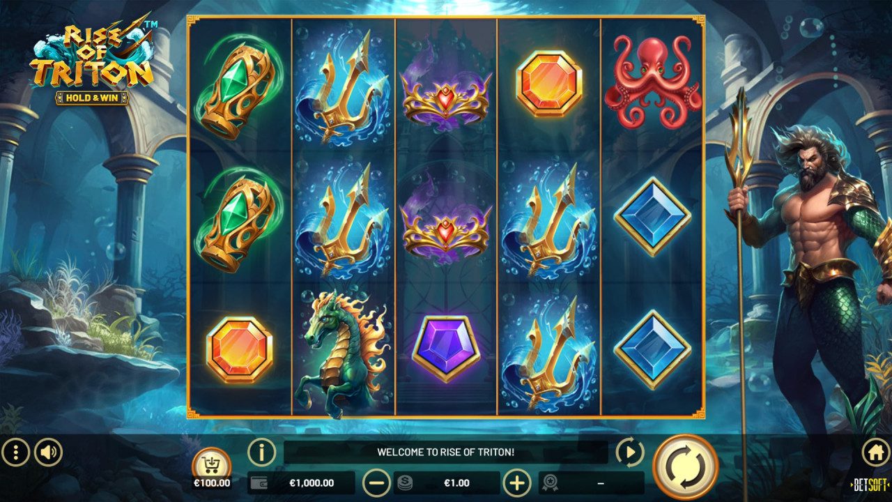 BetSoft Rise of Triton Screenshot