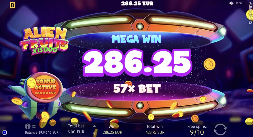 BG Alien Fruits 2 Screenshot