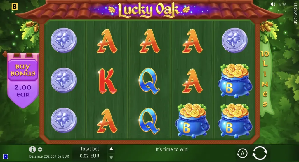 BG Lucky Oak Screenshot