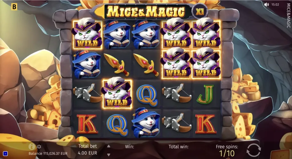 BG Mice & Magic Wonder Spin Screenshot