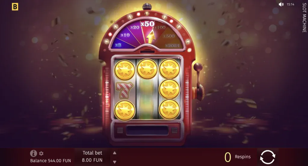 BG Slot Machine Screenshot