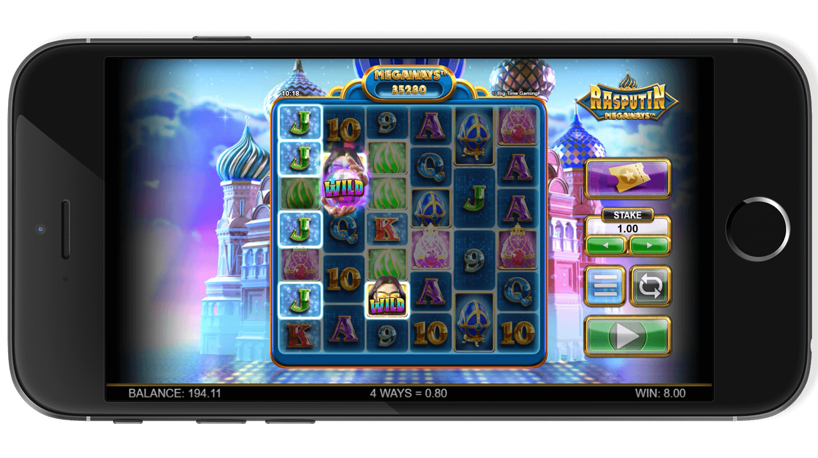 Rasputin Megaways Screenshot