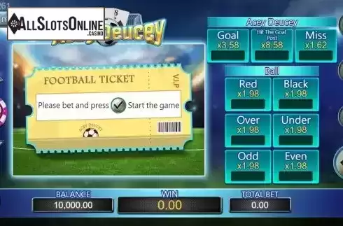 Acey Deucey Screenshot