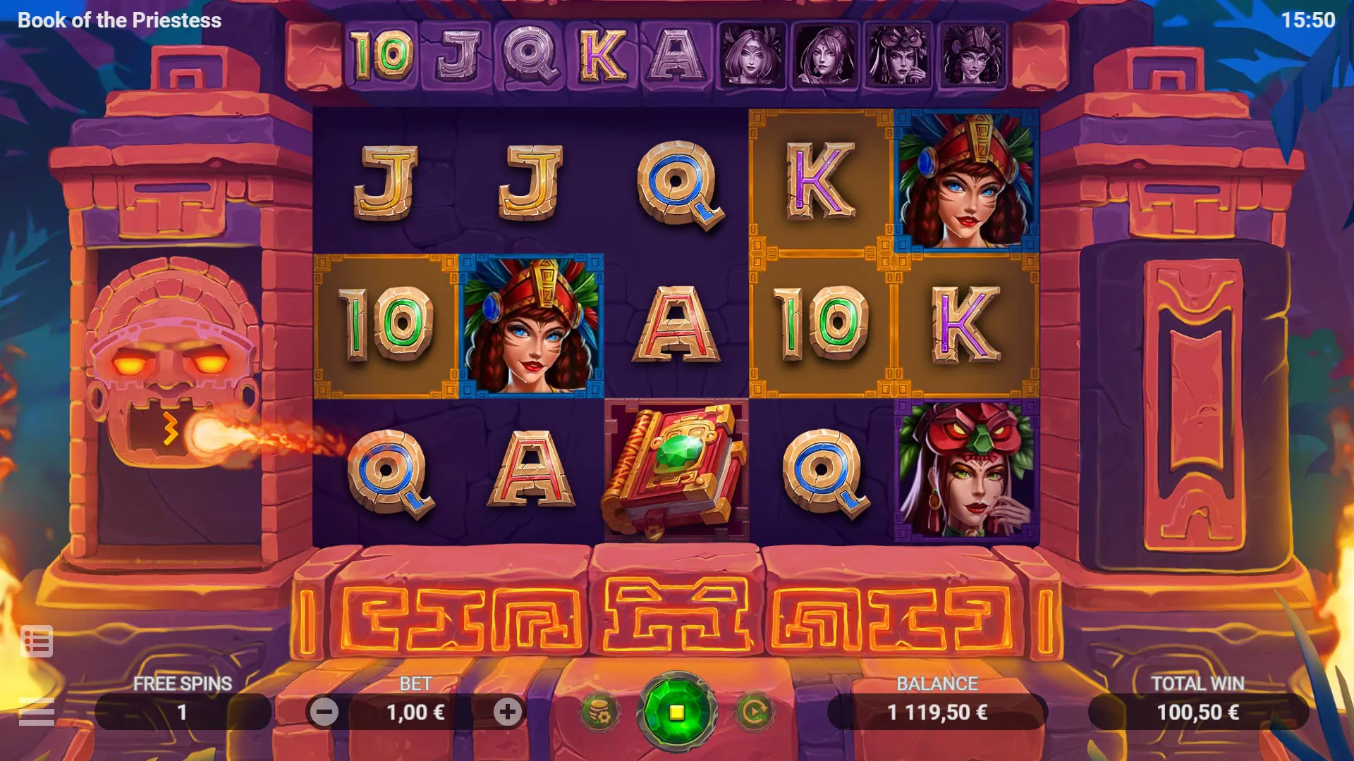 EVO Book Of The Priestess Screenshot