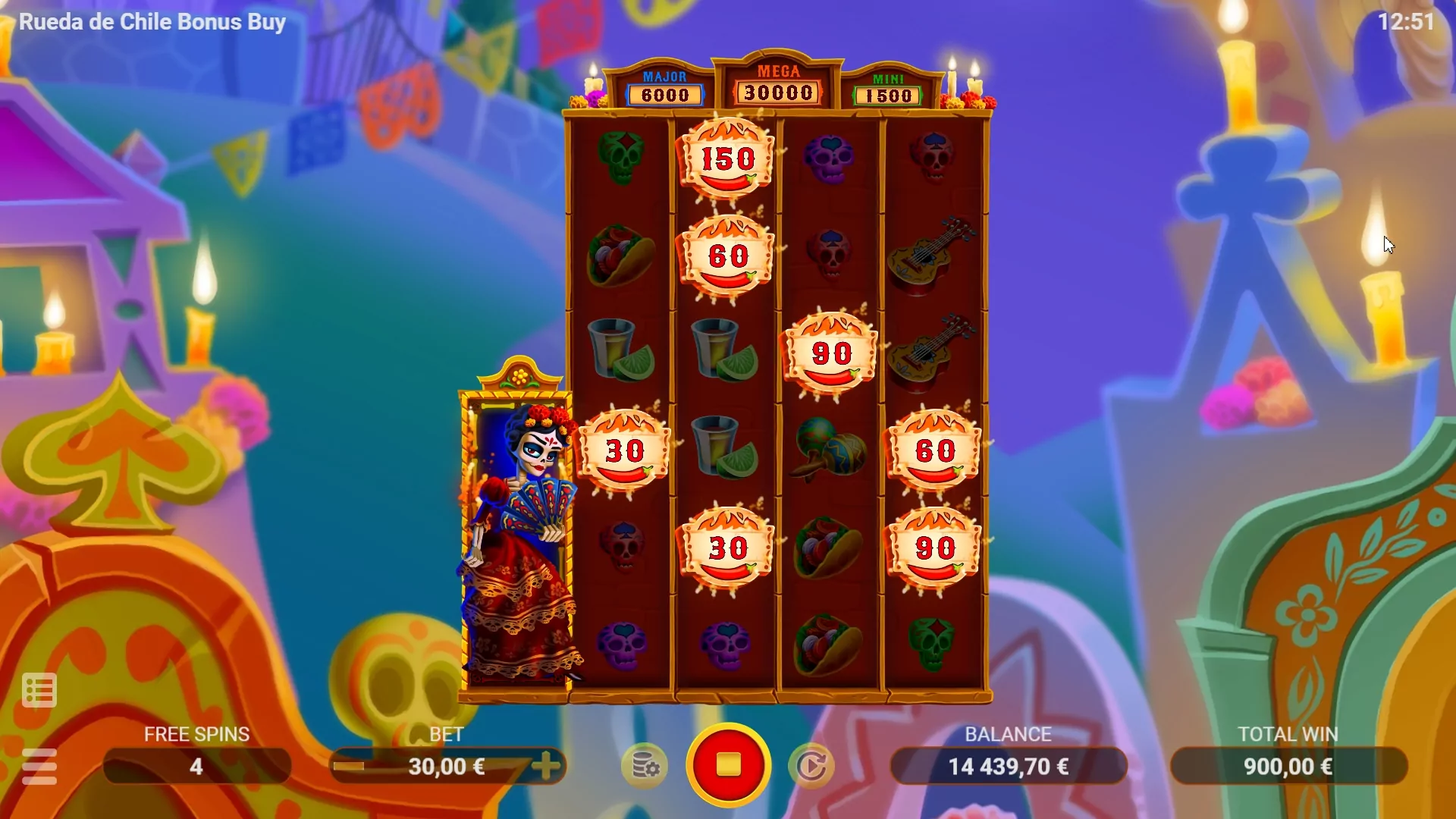 EVO Rueda De Chile Bonus Buy Screenshot