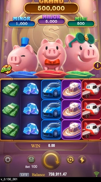 JILI 3 Lucky Piggy Screenshot