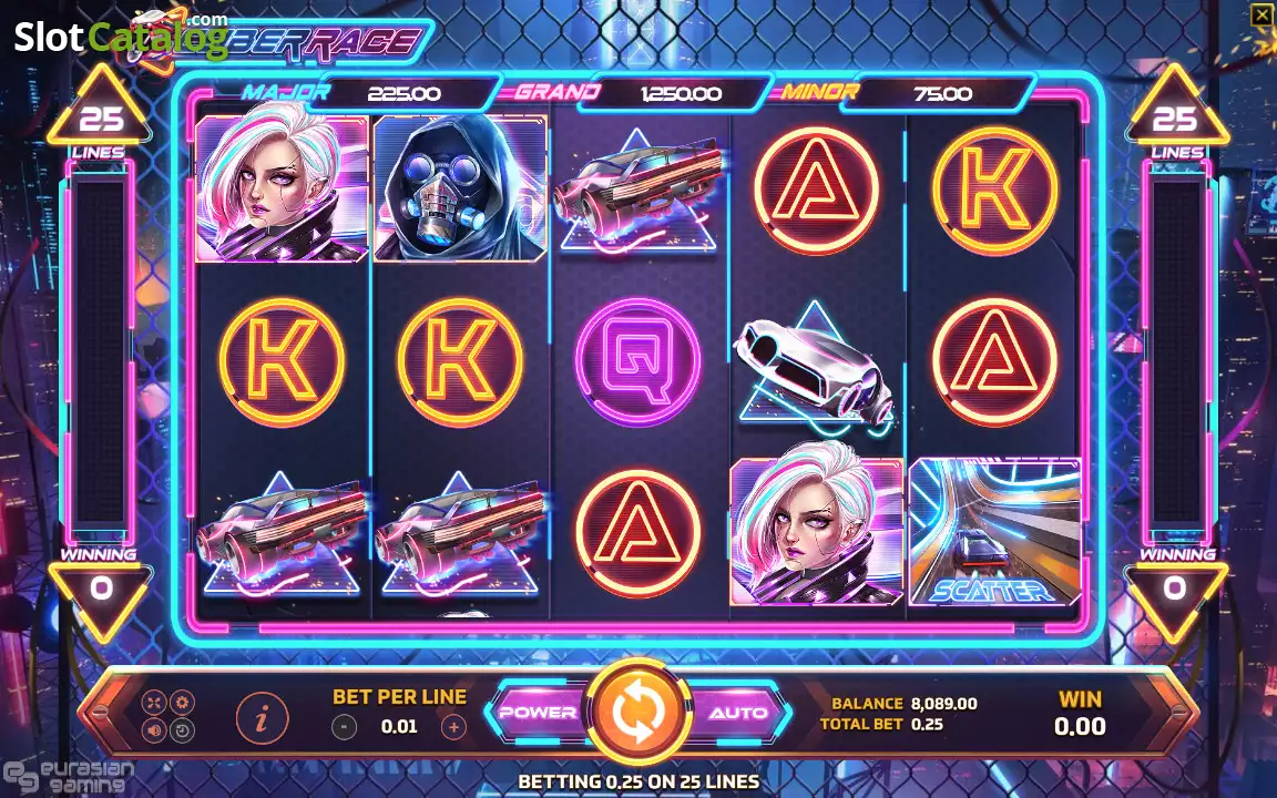 Cyber Race Screenshot