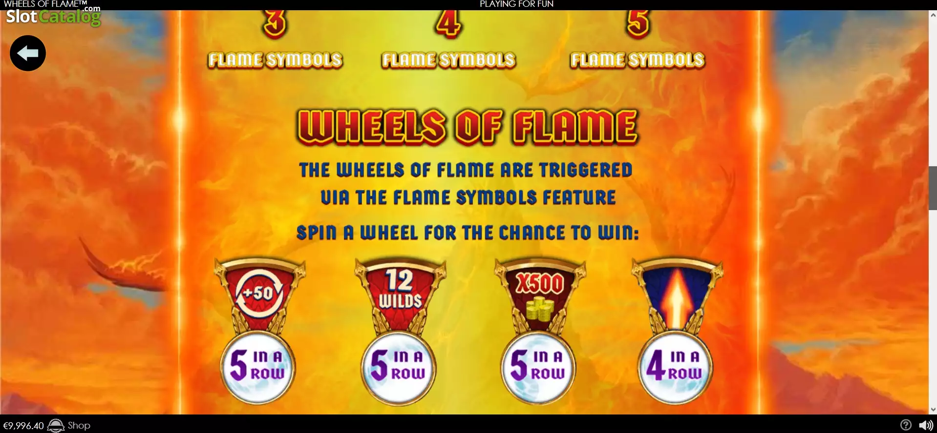 PT Wheels of Flame Screenshot