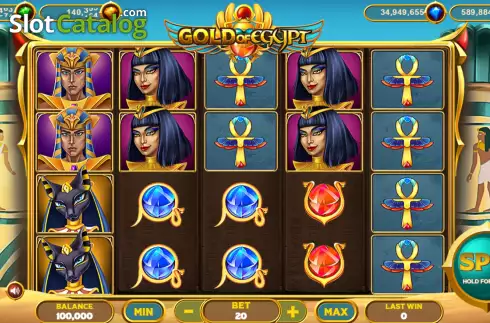 Pop Gold Of Egypt Screenshot