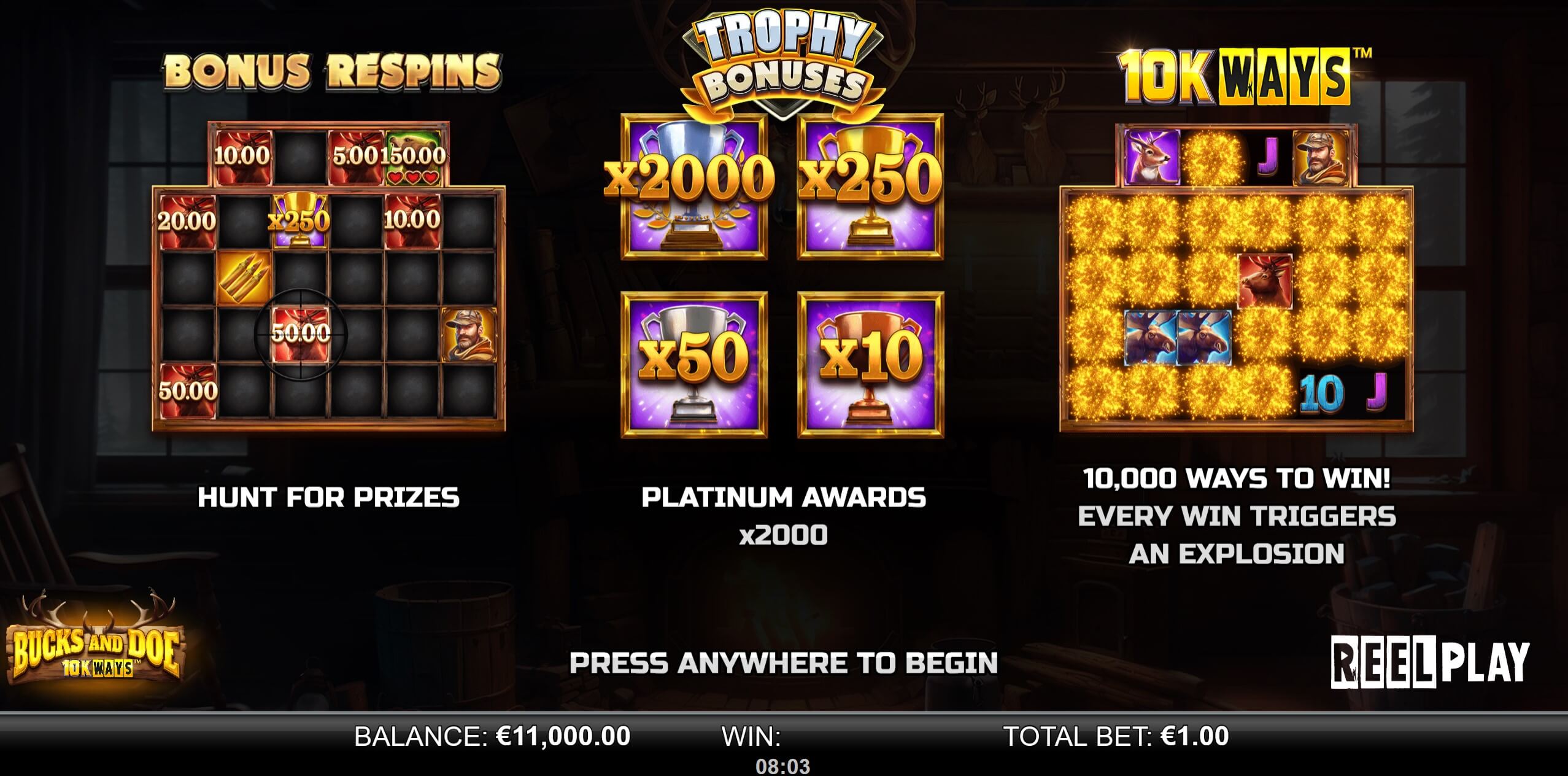 Bucks and Doe 10K Ways Screenshot