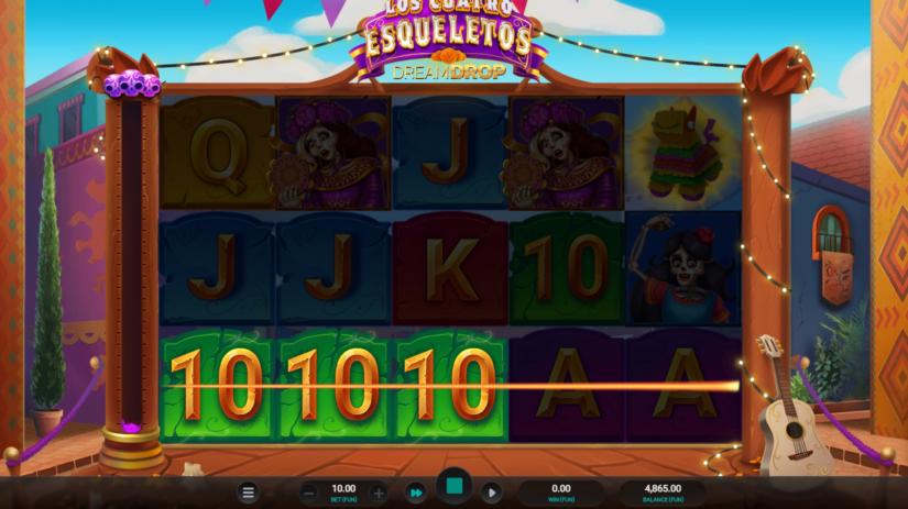 Los Cuatro Esqueletos Dream Drop Screenshot