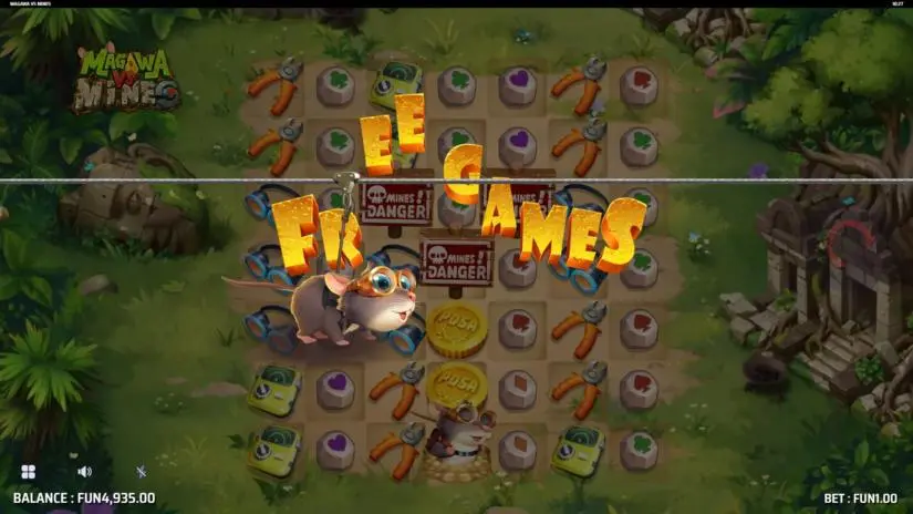 Magawa Vs Mines Screenshot