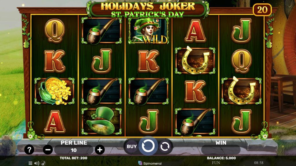SP Holidays Joker St. Patrick's Day Screenshot