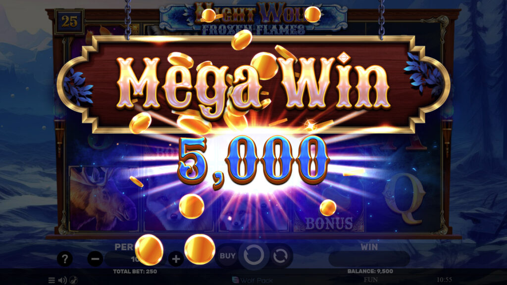 SP Night Wolf Frozen Flame Screenshot