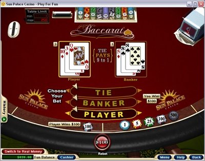 baccarat br 10 Screenshot