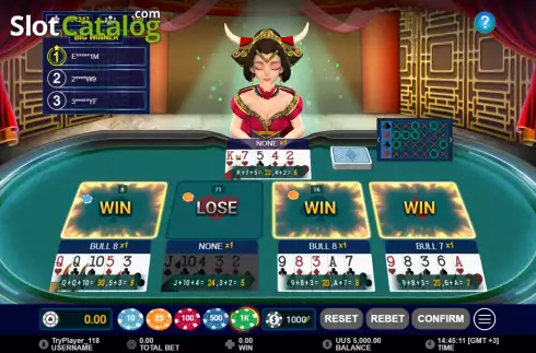 WG Three Card Bullfight Screenshot